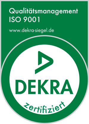 Wir sind DIN ISO 9001