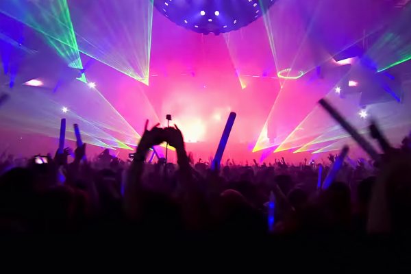 Crowd of people in concert